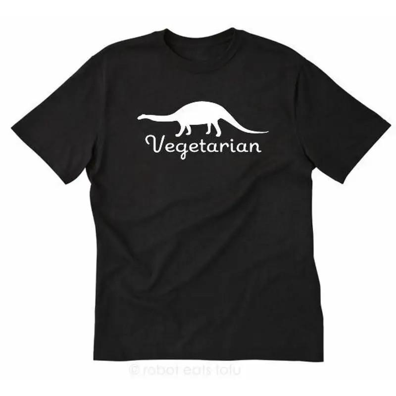 

Футболка для вегетарианов: Забавный и крутой динозавр-вегетарианец, растения