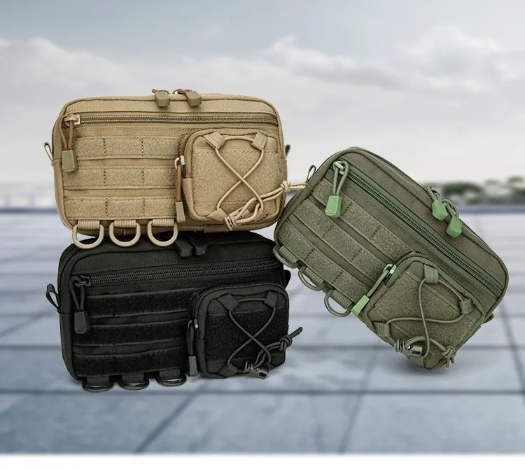 1000D EDC Tasche Molle Organizer Tasche Utility EDC Werkzeug Tasche Horizontale Modulare Tasche Outdoor Hüfttasche EMT Jagd Fanny Pack – Detail 3