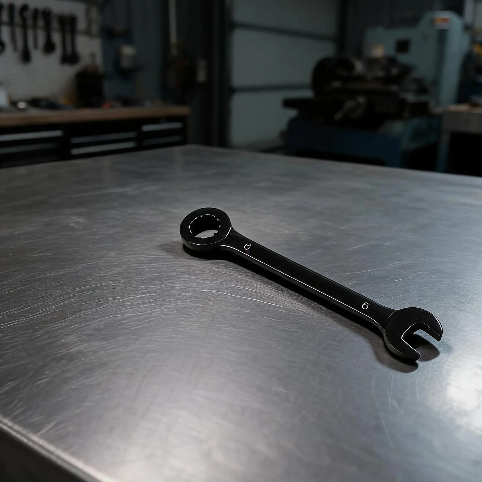 10PCS Wrench Set with Dual Measurement Markings for Seamless Transition Between Metric and Inch Fasteners in Mixed Projects