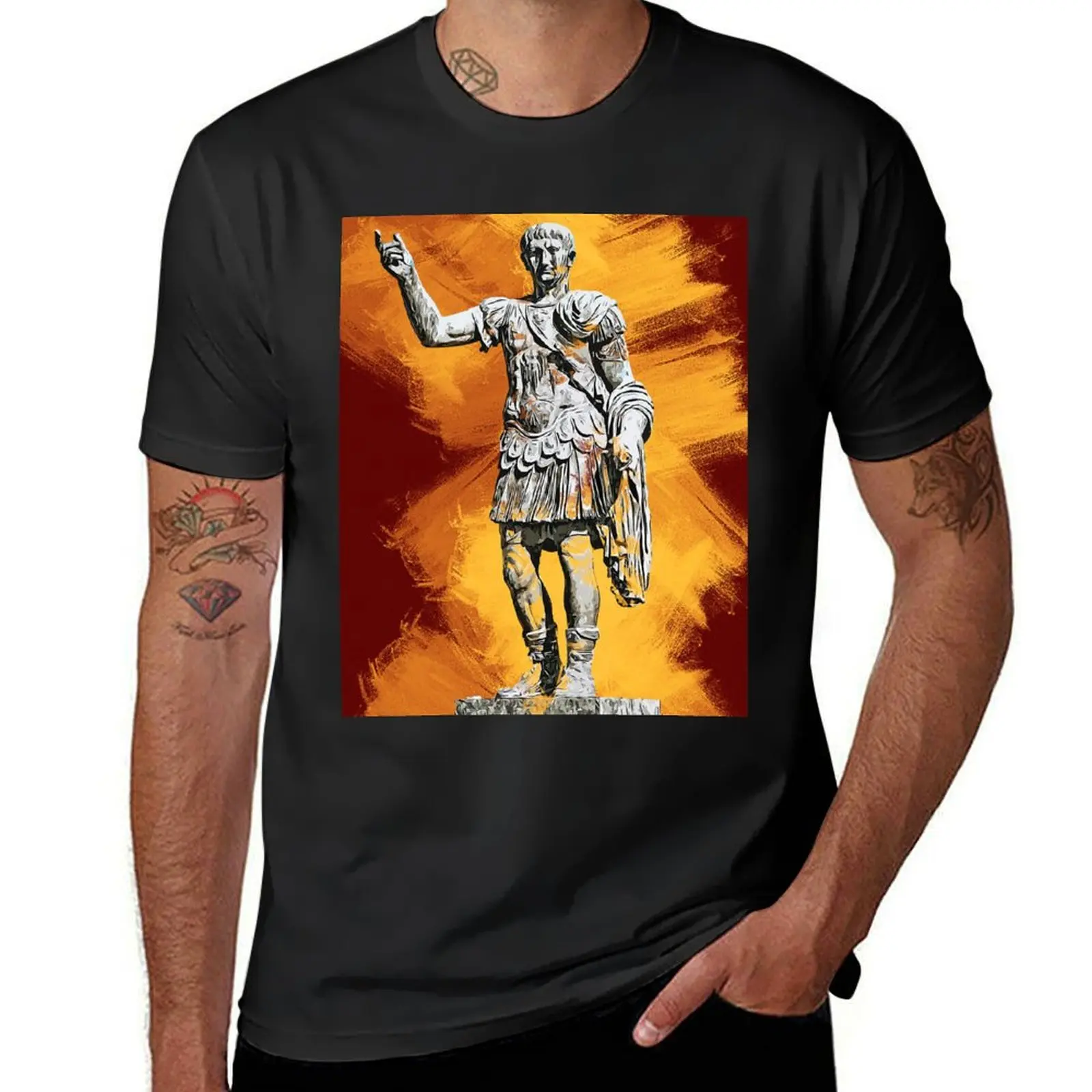 Trajan T-Shirt funnys cute tops Men's t shirts