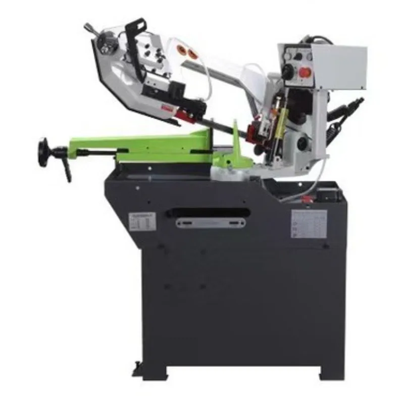 Design horizontal metal band sawing machine JX260 with cooling system, cutting angle