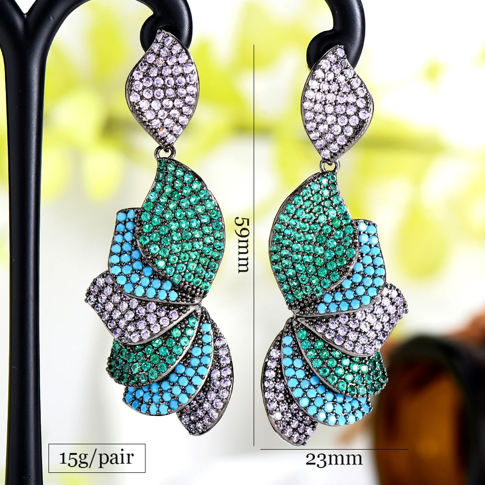 missvikki Sparkly серьги 2021 тренд Luxury Pendant Earrings Jewelry High Quality Women Gift Design Christmas present Hot New