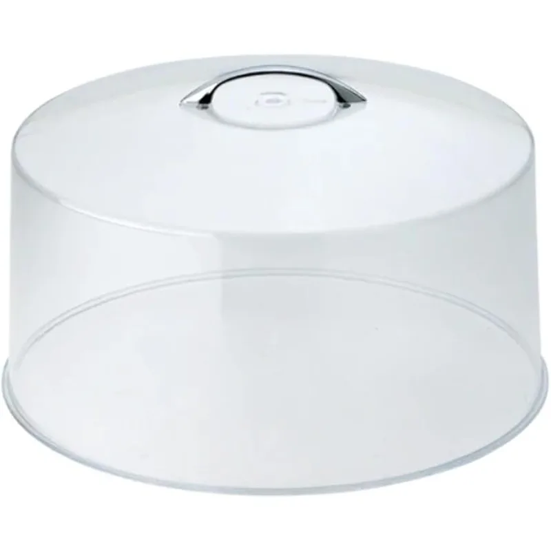 

2packs Round Acrylic Cake Stand Cover, 12-Inch, Clear