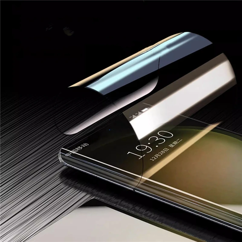 1-2PCS Ceramic Soft Film for Samsung Galaxy S24 S23ultra S22 S21 S20 S10 Note 20 Ultra 10 Plus Full Glue Curved Screen Protector