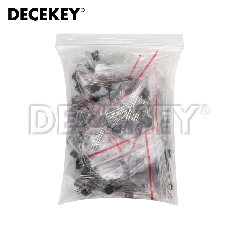 Transistor Assorted Kit TO-92 18kinds*10pcs=180pcs 2N2222 S9013 S9014 S9015 S9018 S8050 S8550 2N5551 2N5401 2N3904 2N3906 C1815