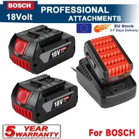 For BOSCH 18V Battery Accessories Rechargeable Lithium Ion Suitable for BAT609 BAT609G BAT618 BAT618G BAT614 6.0Ah