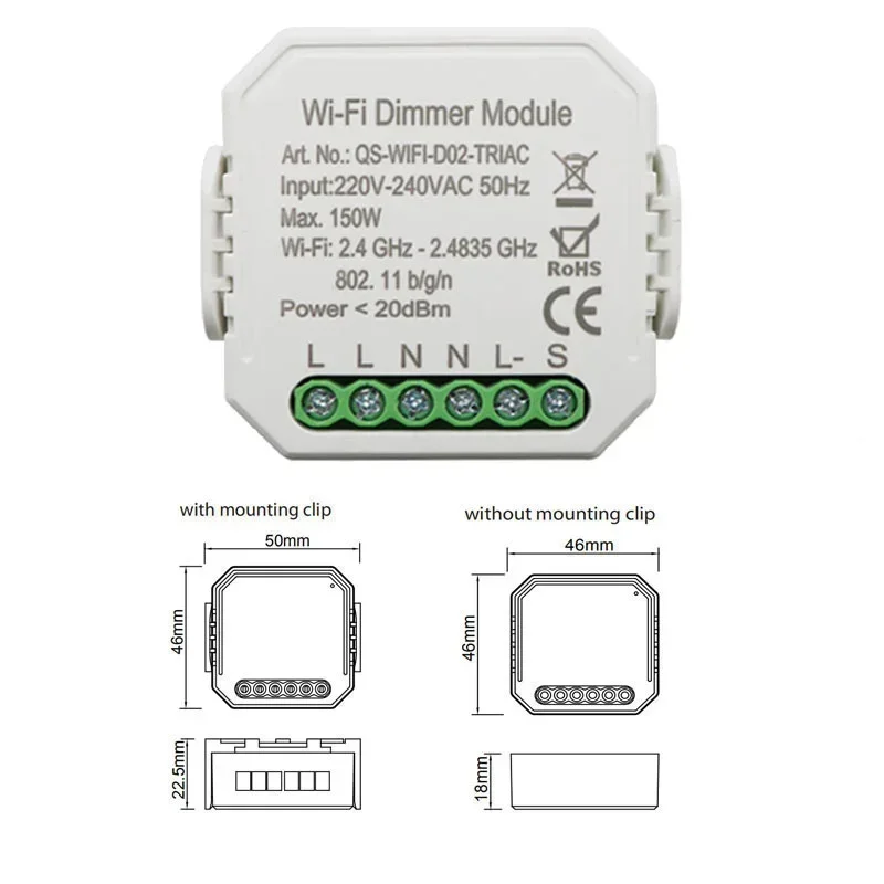 

Интеллектуальное решение 220–240 В, Wi-Fi, интеллектуальное затемнение, устройство включения-выключения, пульт дистанционного управления для мобильного телефона, пульт дистанционного управления