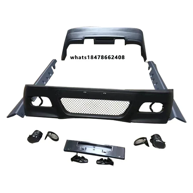 Body Kit PP Plastic Side Skirt Front Bumper Rear Bumper Body Kit