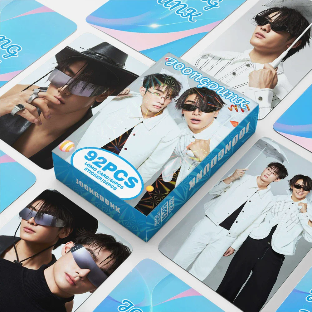 

Набор фотографий Thai Star JoongDunk, 92 шт., коллекционные карты Drama CP Joong & Dunk LOMO с наклейками