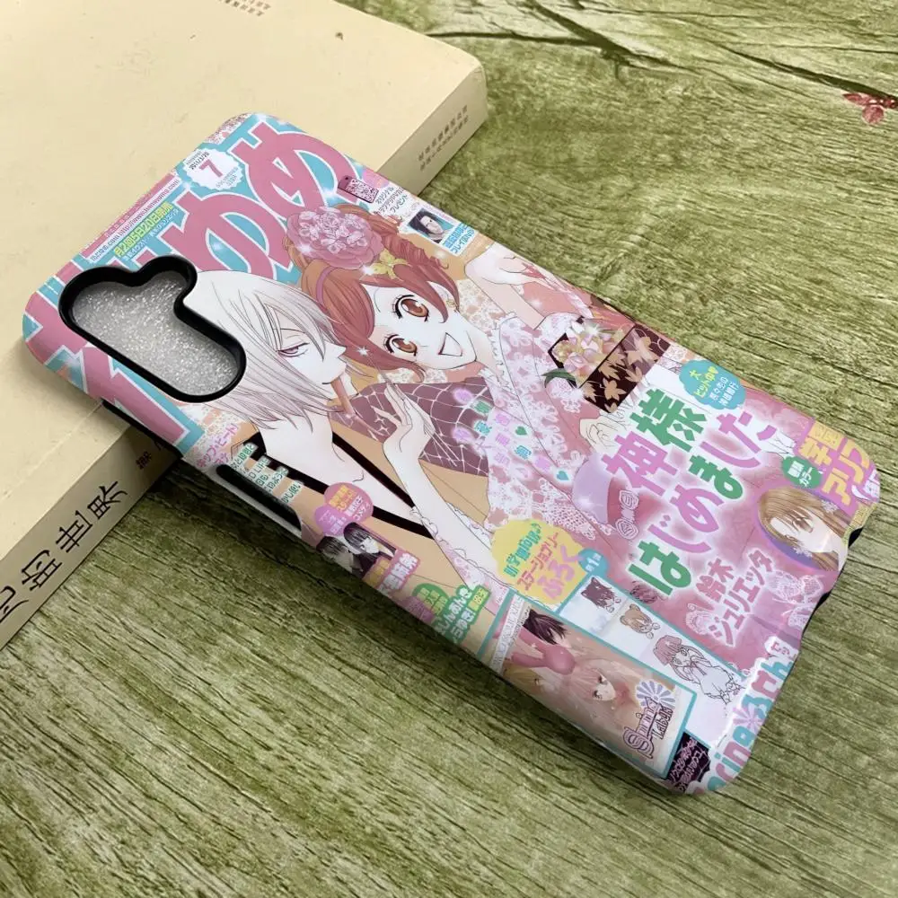 

K-Kamisama Kiss Vintage Phone Case for SamsungS25 Film Shell GalaxyS24Ultra 23plus S22 21 A56 36 26 16 Luxury Double layer Cover