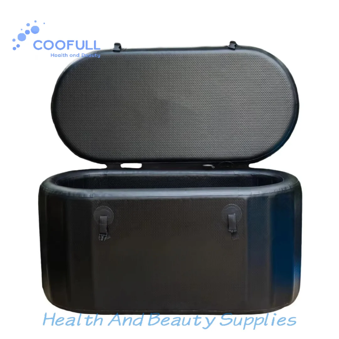 Coofull Portable Inflatable Bathtub for Adults Foldable Cold Therapy Tub Outdoor & Home Use Ice Bath Spa Pool