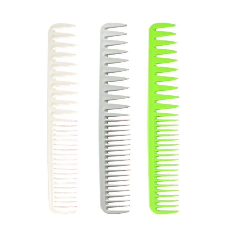

High-Temperature Resistant Non-Slip Hairdressing Comb with 2 Types of Teeth Professional Haircut Comb for Hair Cutting & Styling