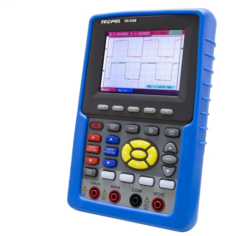 TECPEL OS-3102  100MHz Digital USB Storage handheld oscilloscope digital