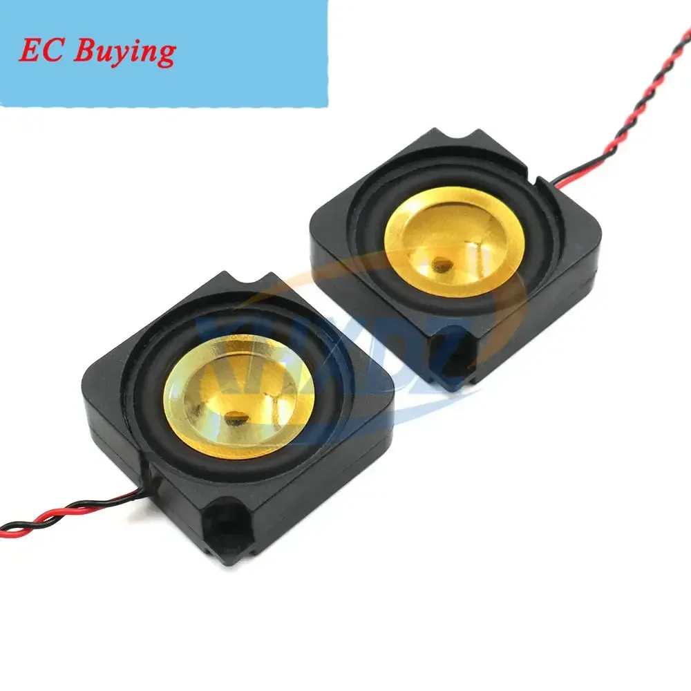 2PCS 2828 4 Ohm 2W Full Range Audio Portable Speaker 28MM 4R2W Mini Stereo Advertising Computer Box Loudspeaker 1.25 2.0 MM