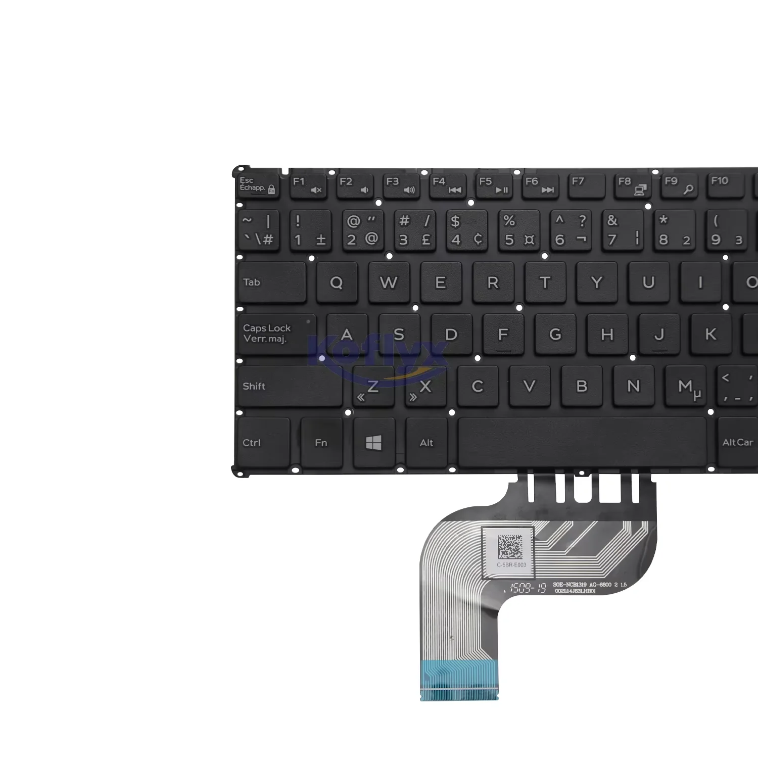 04JMRY Koflyx new Keyboard for Dell Inspiron 11 3000 Series 11 3162 3164 11-3162 11-3164 CA