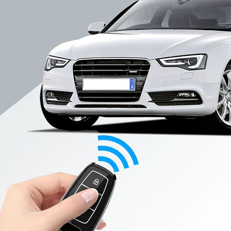 TPU obudowa kluczyka do samochodu z pilotem obudowa brelok dla Audi A6 A7 A8 E-tron Q5 Q7 Q8 C8 D5 uchwyt ochronny Auto centralny zamek z akcesoria