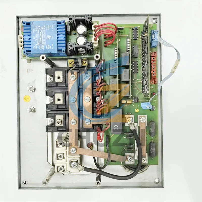 Original 41.107.1021 01 KLM 7.5kw Driver and 00.785.0008 TNM Motherboard for Heidelberg Offset Press GOT Used Condition