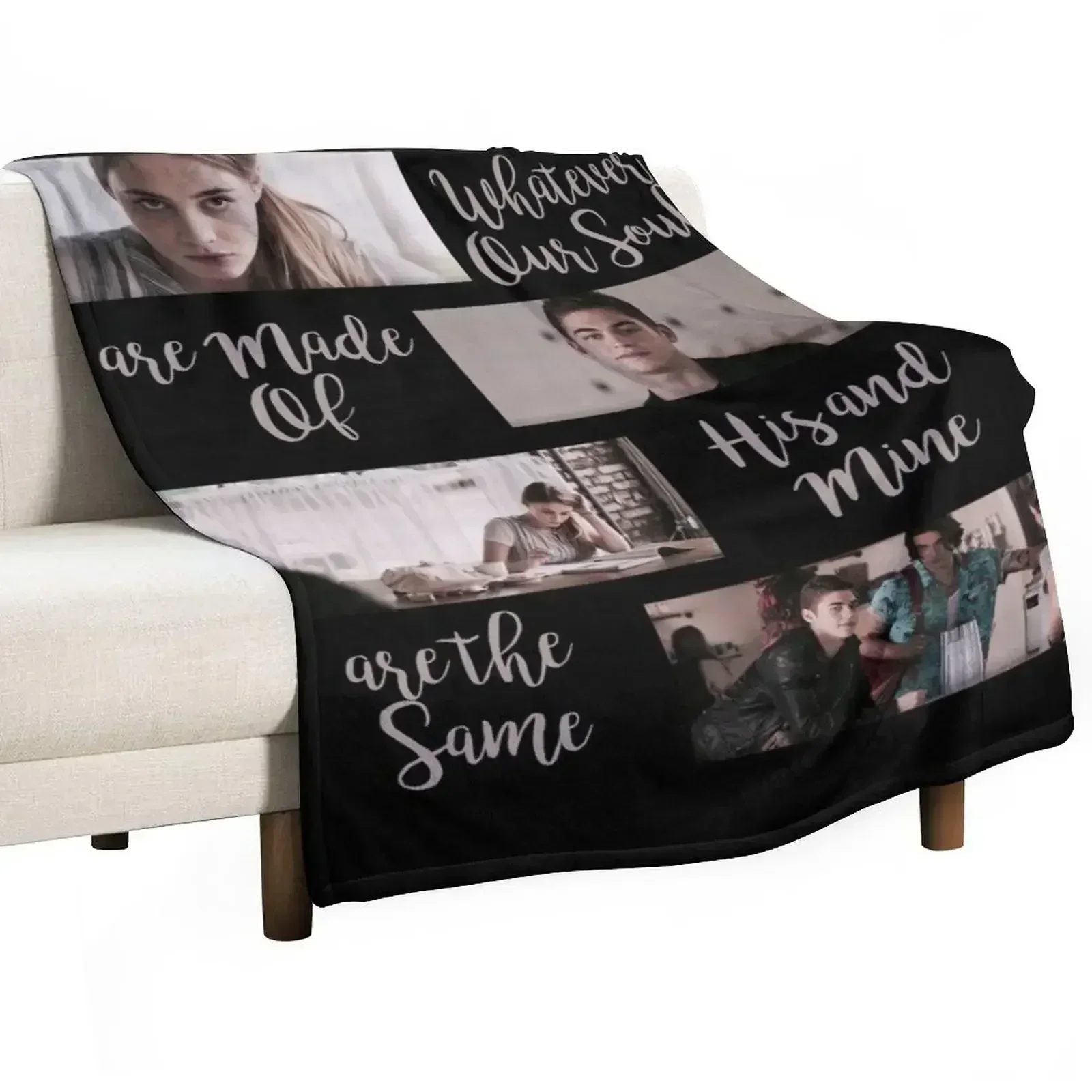 Hessa Teaser Fan Art Throw Blanket Bed covers Heavy Blankets