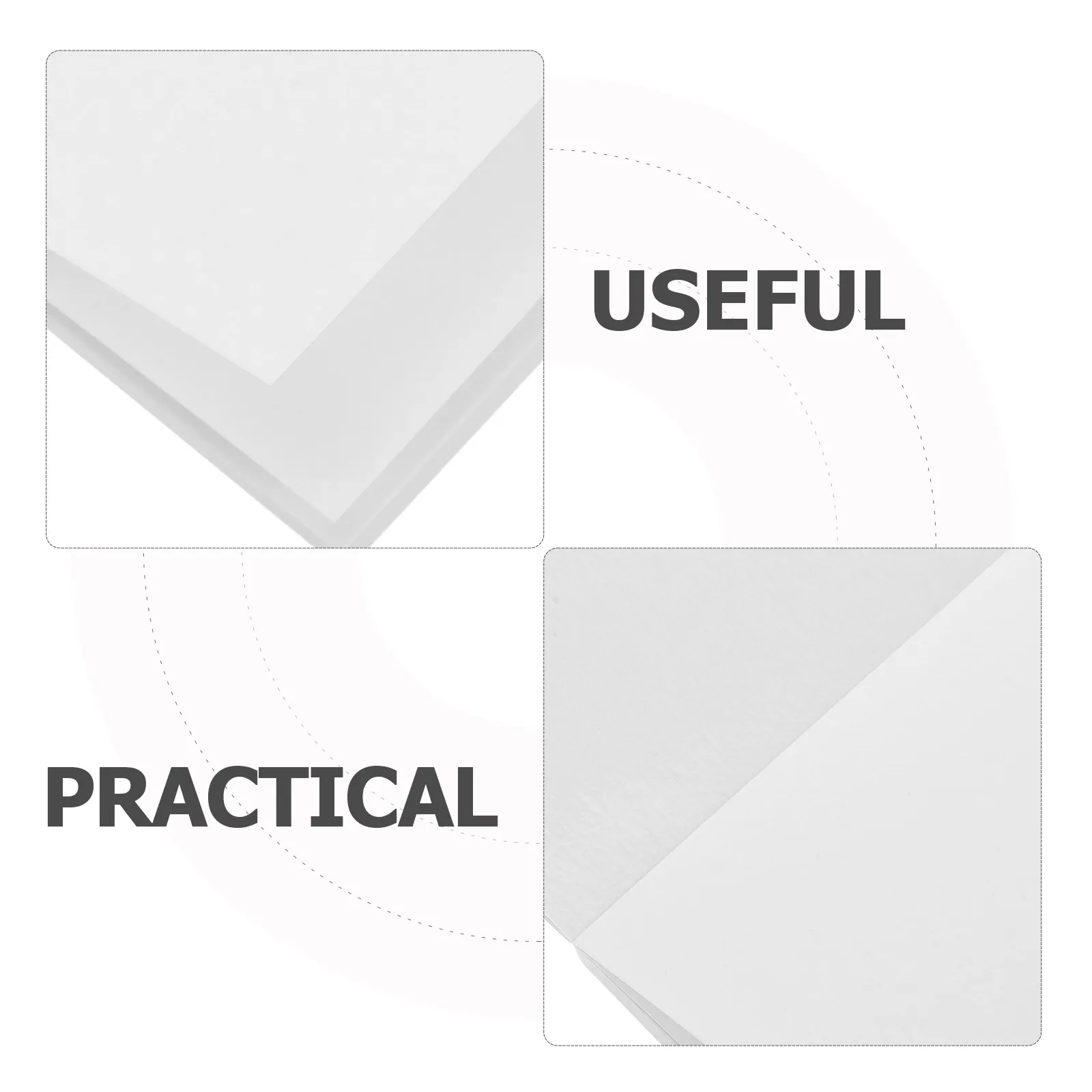 

5 Sets Double-Sided Palette Paper Tearable Waterproof Palette Sheets for Outdoor Sketching Painting Art Projects Mixing Colors