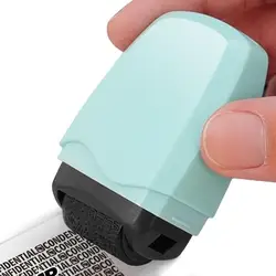 1pc Confidential Seal Roller Type Messy Courier Single Scribble Code Pen Face Sheet Privacy Seal Personal Information Leak proof