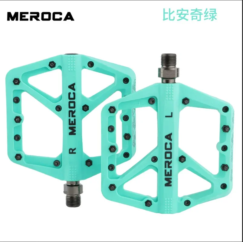 

G477 Nylon Material Perrin Bearing Large Width Non-slip XC Cross Country Pedal Mountain Bike Pedal