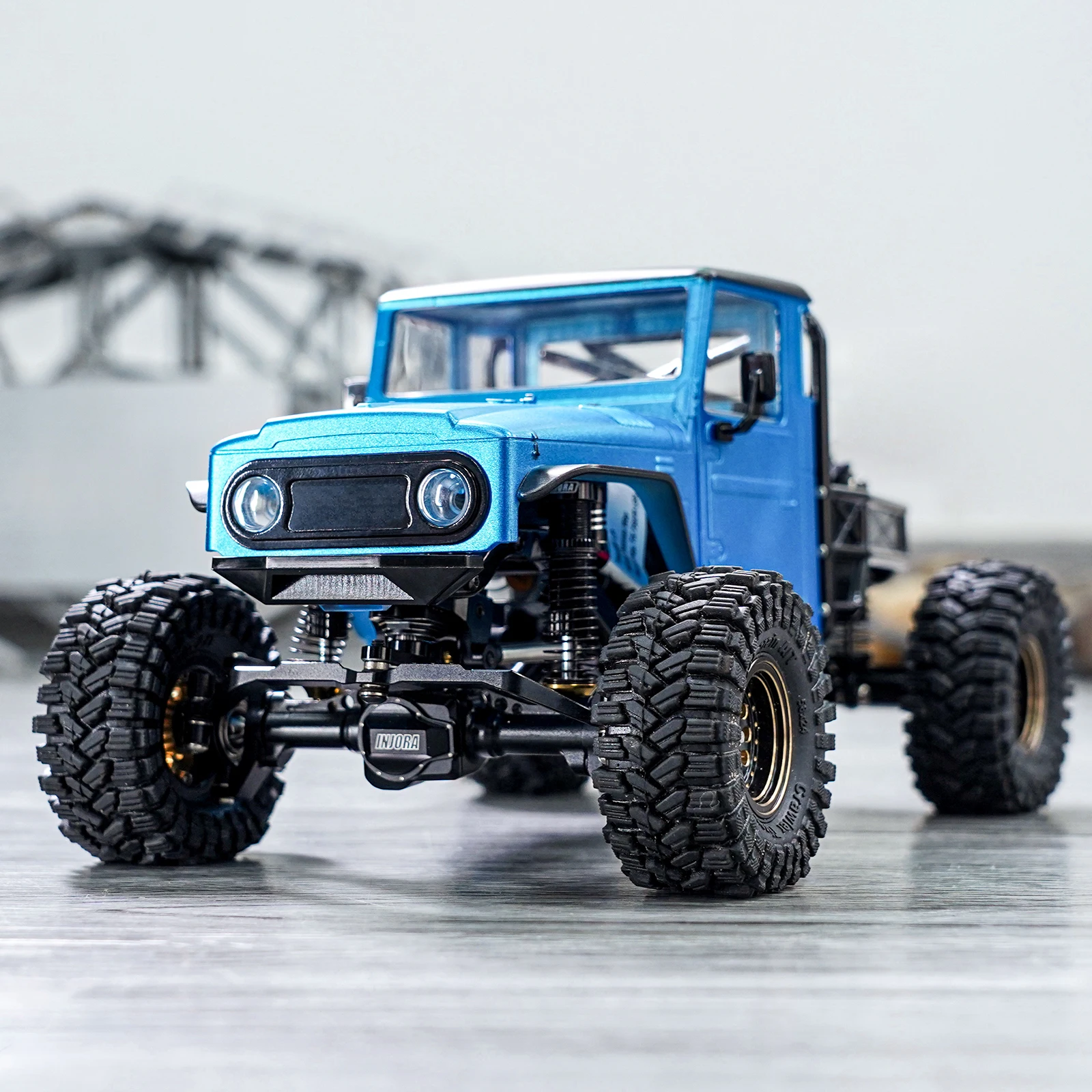 IR40 Hard Body Shell with Cage for 1/18 RC Crawler TRX4M Defender Bronco