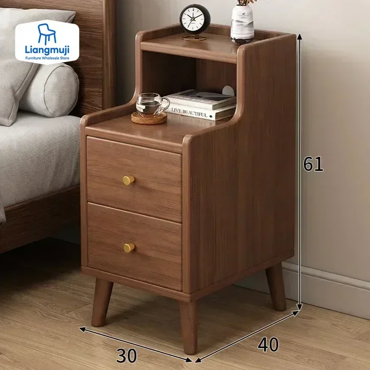 

Modern Nightstands Bedroom Small Bedside Corner Night Stands Narrow Drawers Mobila Pentru Dormitor Bedroom Set Furniture