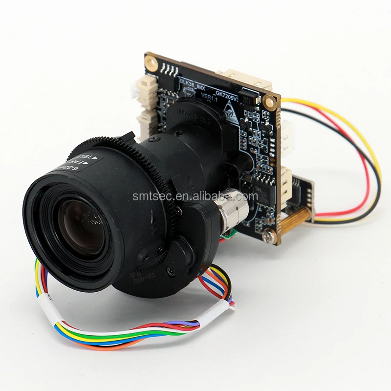 

SIP-K307GS-0622 Wifi Camera PCB Modules OpenIPC 30fps, Milestone IMX307+GK7205V300, 6-22mm Lens IP CCTV Board Camera PCB Module