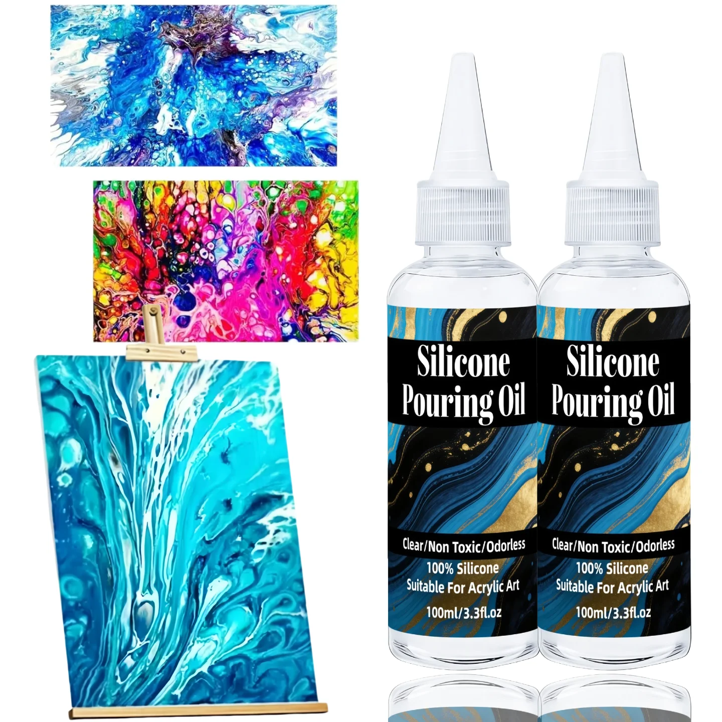 Silicone Pouring Oil - Clear Cell Creation Medium - Trusted 
