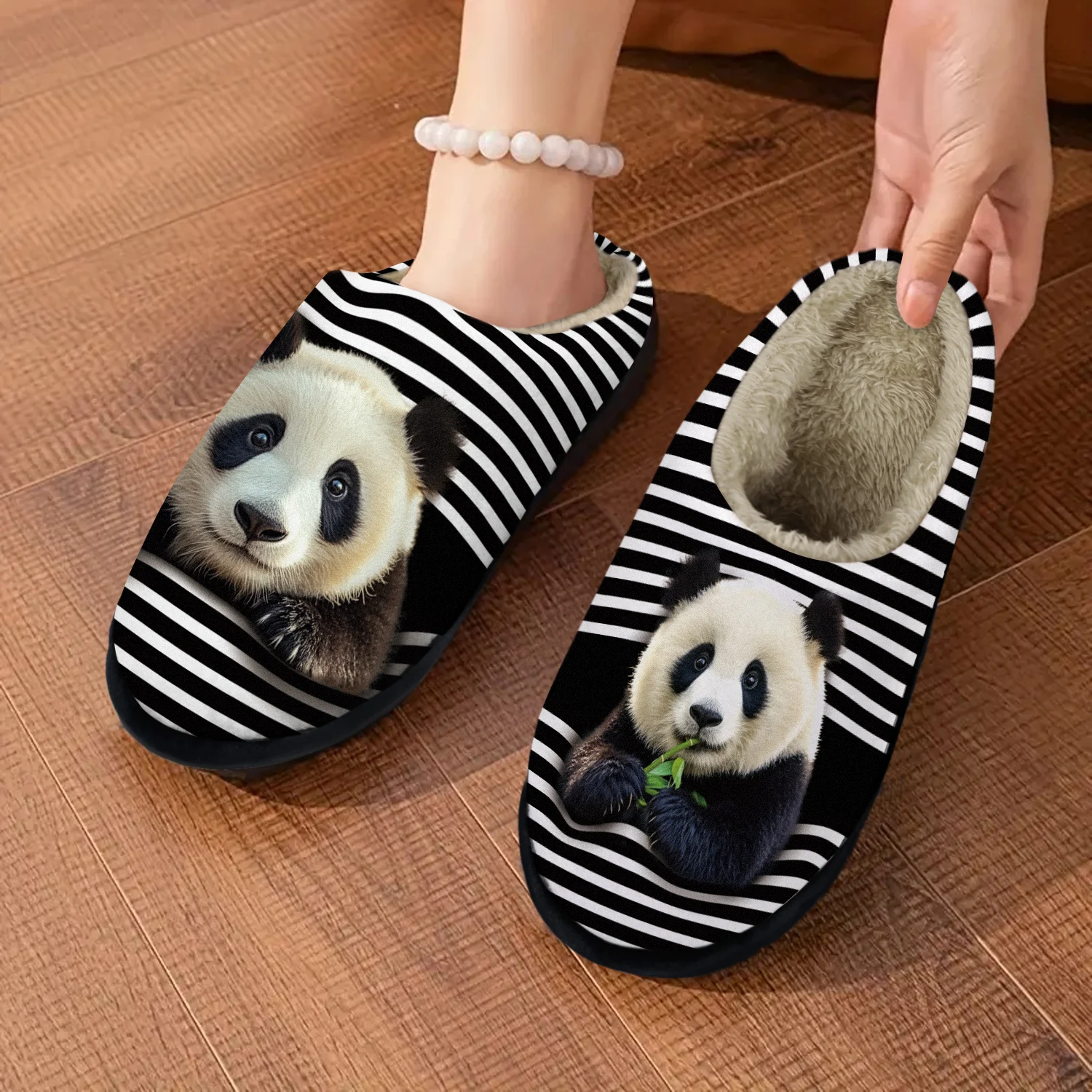 

Indoor/Outdoor Slippers, Soft Memory Foam House slippers, Comfy Fuzzy House Shoes, Wenter Warm Bedroom Slippers