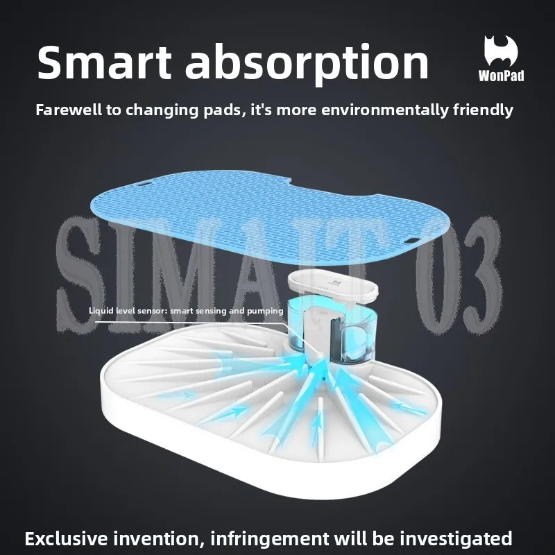 Automatic Self-Cleaning Dog Toilet, Odor-Free No Pee Pad Needed, For Shiba Inu Schnauzer Sheltie Small & Senior Dogs