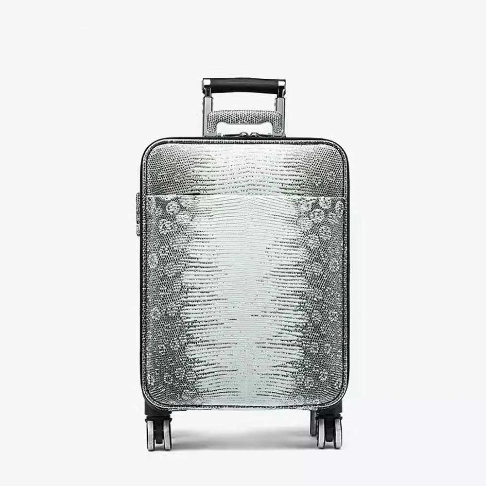 afanzhe lizard luggage  box Universal wheel Men and women boarding Password suitcase