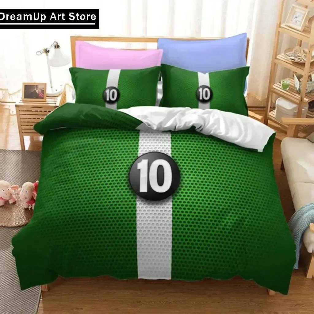 3d Print Ben Alien Force 10 Teenage Hacker Bedding Set Cute Quilt Cover Bed Cover With Pillowcase Twin Single Queen King Size