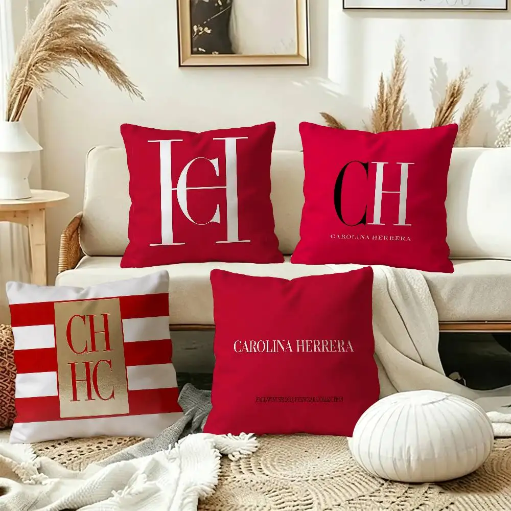 C-CarolinaS Fashion H-HerreraES Pillow Anime Pillow Sofa Bed Head Pillow Cover Cushion Cover 45x45 cm Fashion