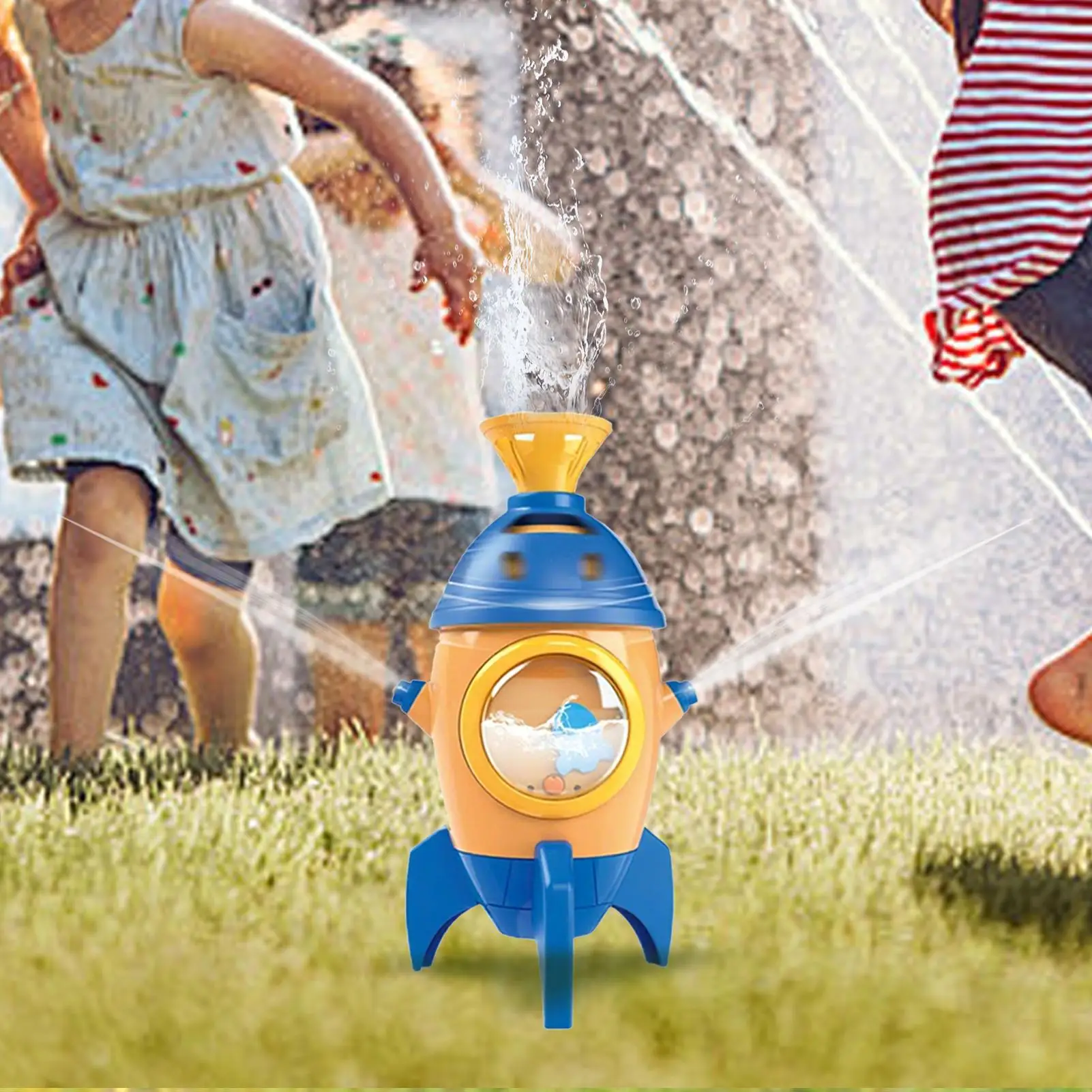 

Sprinkler Baseball Summer Water Game Rotating Interactive Sprinkler Toy For Girl Boys Pool Party Backyard Lawn Summer Play
