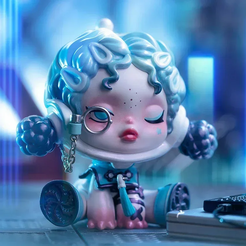 

POP MART Skullpanda City of Night Series Blind Box Mystery Toy Cute Anime Figure Collectible Ornament Ideal