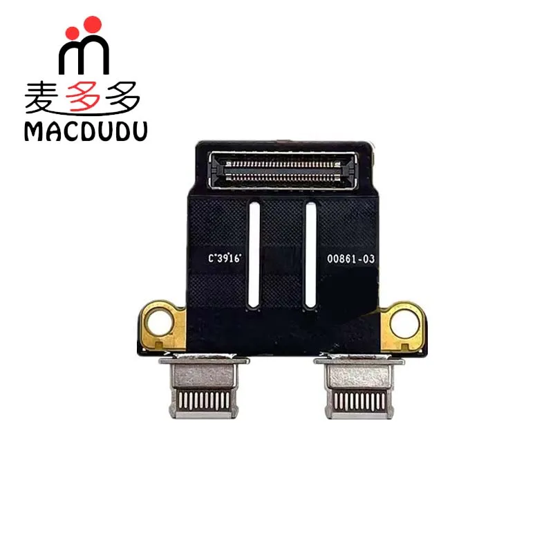 For Macbook Pro A1989 A1706 A1707 A1990 A2141 A2159 A2251 A2289 A2338 USB-C DC Power Jack Board Connector 821-01646-A