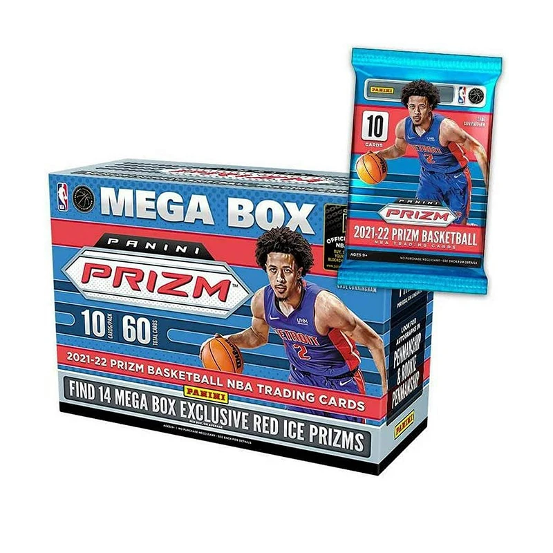2021-22 Panini Prizm NBA Red Ice Mega Box: إدراجات Sublime ورسومات Rookie