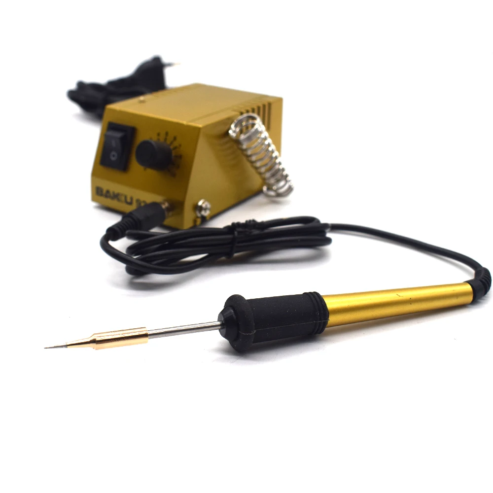 Jewelry Welding pen of BAKU 938 Mini Soldering Station for Wax Welding Machine Jewelry Watch Phone Repair Equipment