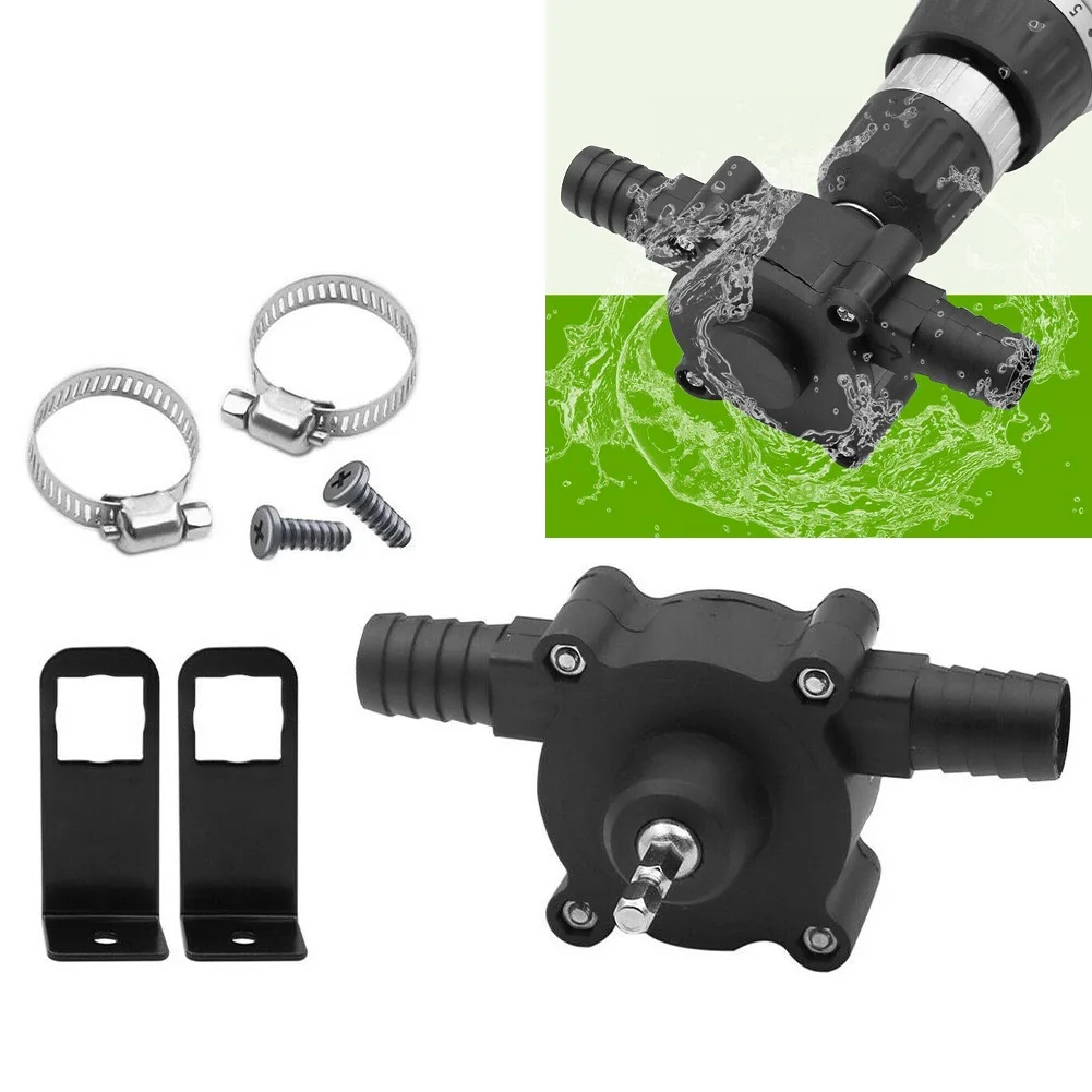 

Brand New High Quality Hand Drill Pump No Need For Power Supply Drill Pump Hand Black Drill Pump Plastic Screw