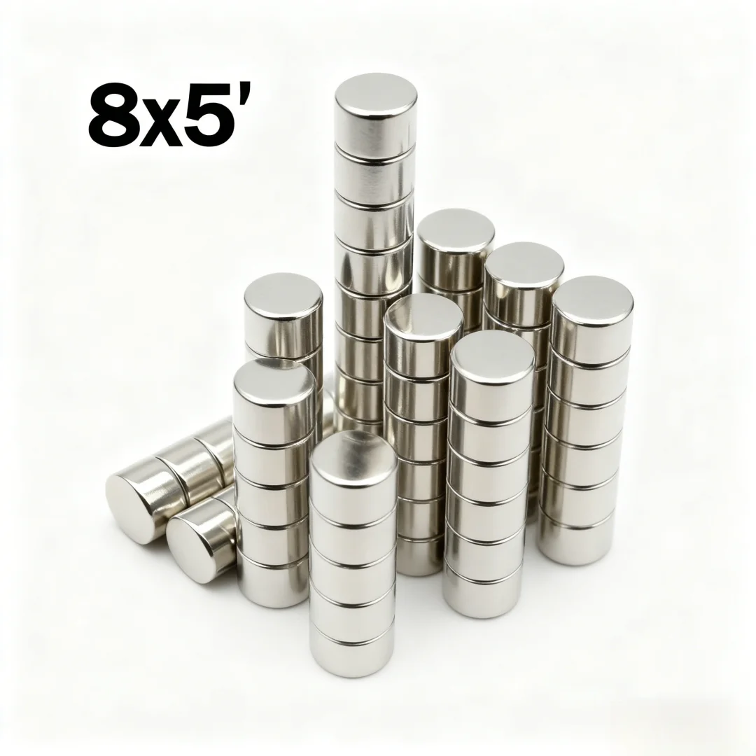 8x5mm Super Strong Magnet N35 Round Magnetic NdFeB Neodymium Magnet Powerful Disc imanes Refrigerator Magnets