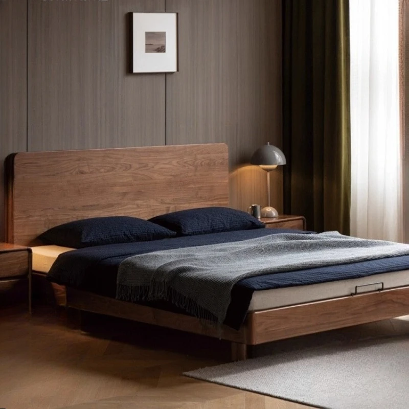 Design European Bed Bedroom Multifunctional Luxury Modern Sleeping Double Bed Full Queen Letto Matrimoniale Patio Furniture