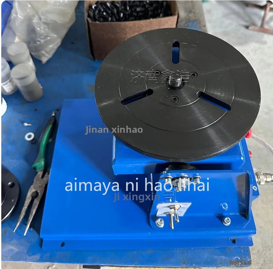 20w Rotary Welding Positioner Welding Turntable 10KG Welding Positioner Turntable Table AV220/110V 80A 2-16r/M (1-10rr/M)