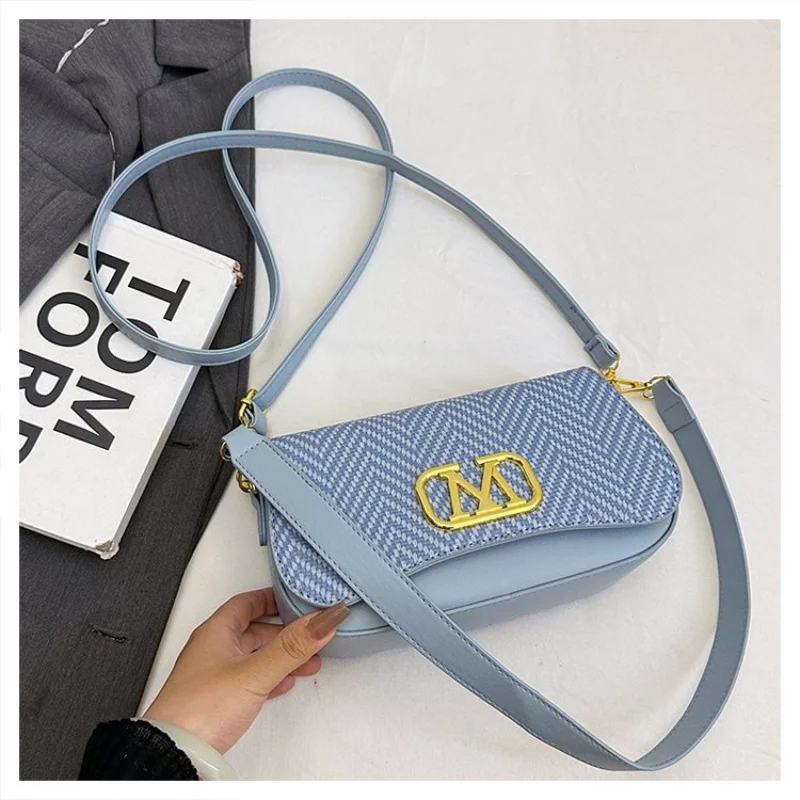 Borsa a tracolla da donna in pelle di design famoso Marchio di lusso Borsa quotidiana alla moda classica ed elegante con finiture ​