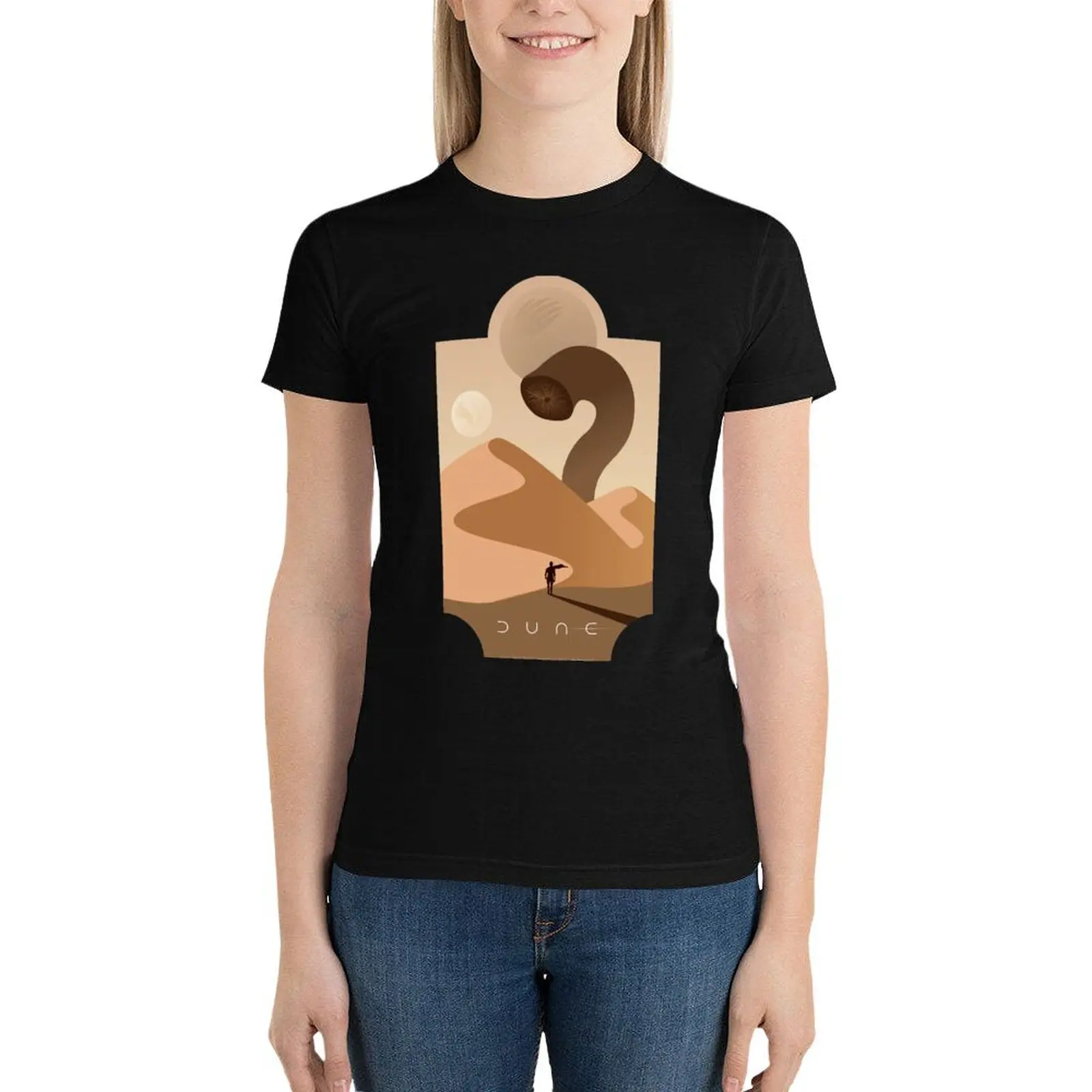 

Arrakis Sandworm T-Shirt female summer top Women t-shirts