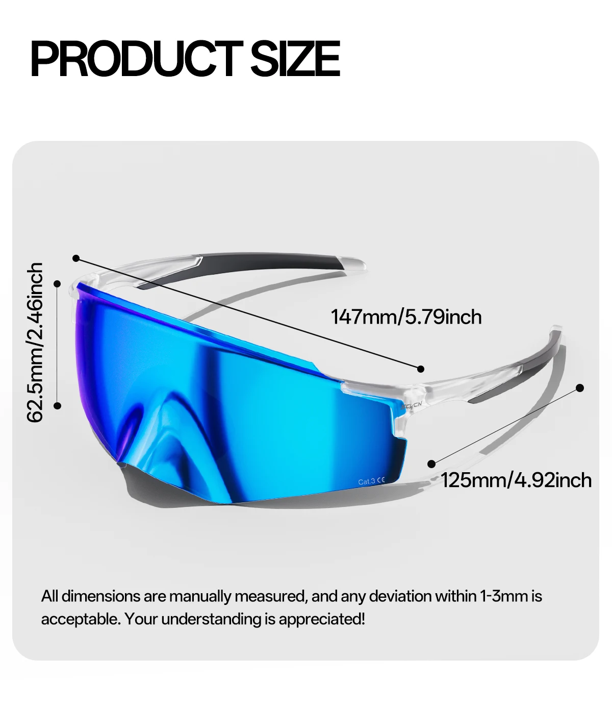 2026 SCVCN Sport-Sonnenbrille für Rennrad und Mountainbike, Fahrradbrille, Reitbrille, Sportbrille für Männer und Frauen, Radfahrbrille – Detail 32