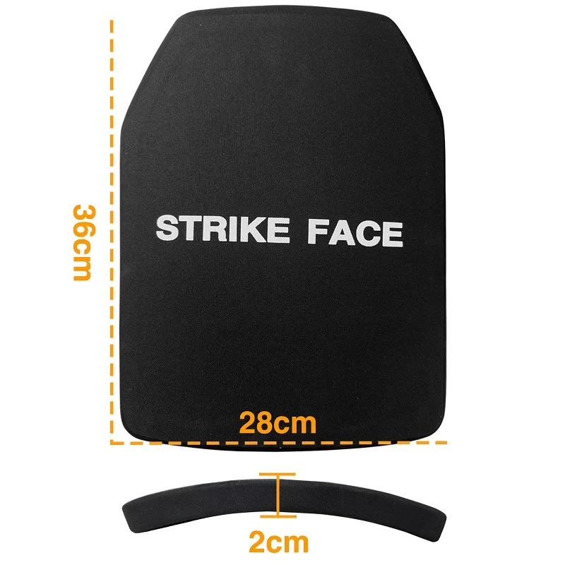 

11"X14" NIJ IV 0101.06 Aluminum PE ceramic protect plate tactical ballistic plate