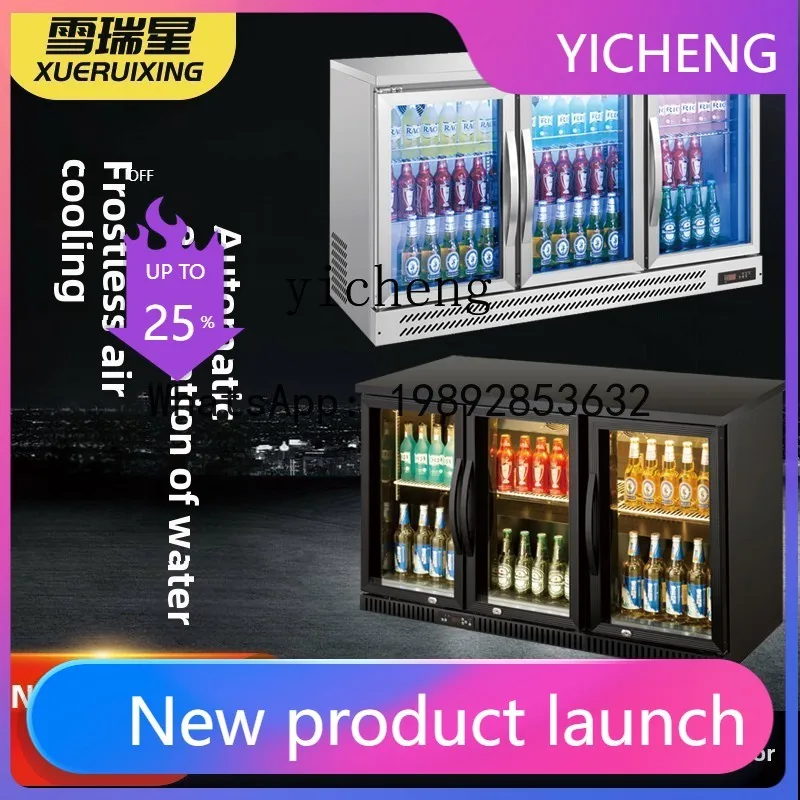 

Z1 embedded water bar counter cabinet beer beverage refrigerated fresh wine display cabinet bar commercial
