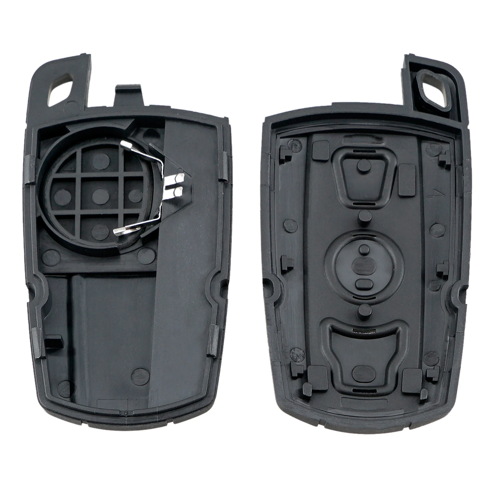 For BMW 1 3 5 6 7 Series X3 E90 E91 E92 E93 F01 F02 F04 Remote Smart PU Leather Key Case Cover Shell Holder Key Fob Chain Ring