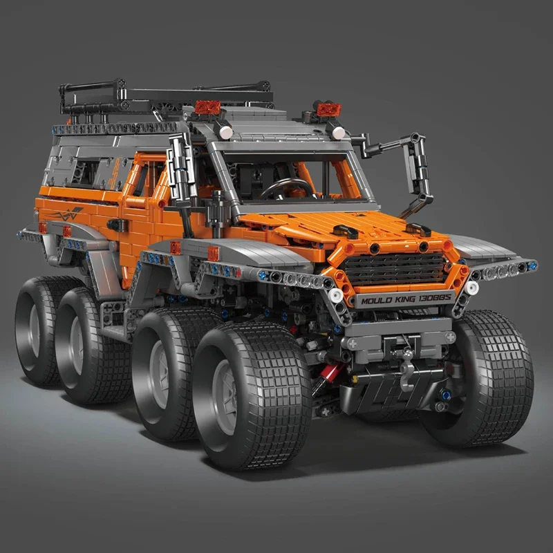 Mould King 13088 13089 jouets de voiture technique le RC Avtoros chaman 8x8 bloc de construction assemblage voiture brique ensemble enfants cadeau de noël